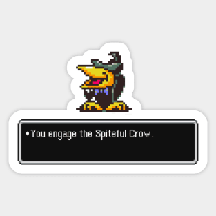 Spiteful Crow Sticker